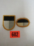 Vietnam War Green Beret Patches