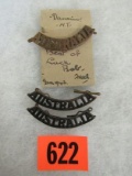 (3) Wwii Australia Army Metal Badges