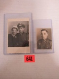 (2) Wwii German Soldier Photos