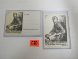 (2) Wwii Nazi Propaganda Postcards