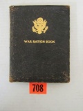 Wwii Us Ration Books/leather Holder