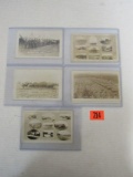 (9) 1930's Real Photo Postcards