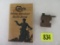 1920s Colt Police Revolver Handbook with 25 Cal. Antique Steel Bullet Mold