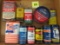 Excellent Lot of (11) Vintage Automotive Related Advertising Tins / Oilers