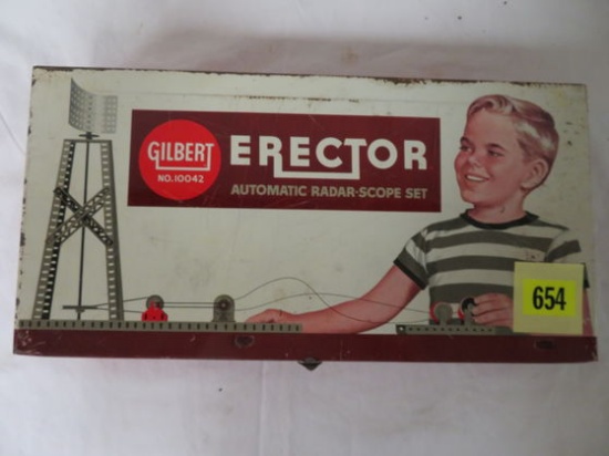 Vintage Gilbert Erector Set (No. 10042) Automatic Radar Scope Set