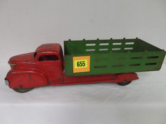 Vintage Turner Pressed Steel Delivery Truck, 20"