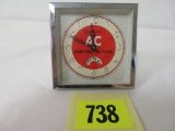 Rare Vintage AC Spark Plugs Wind Up Desk Clock NOS