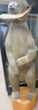 Amazing 6 1/2 foot Solid Wood Carved Bear w/ Fish