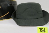 Vintage Woman's US Army Officers Dress Hat w/ Original Box