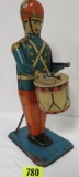 Antique Wolverine Wind Up Tin Litho Drum Major (No. 27)