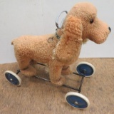 1967 Steiff Cocker Spaniel Ride On Toy