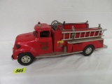 Vintage Tonka No. 5 Pressed Steel Fire Pumper Truck