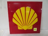 Vintage Shell 3D Embossed lexan lighted Sign Face
