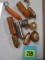 Vintage Collection of (10) Chatelaine Pendant Sewing Kits and More