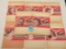 Lot of (7) Vintage Movie Star Filler Paper Packs (NOS) Inc. William Boyd, Betty Grable, Shirley Temp