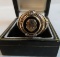 Excellent 10K Gold and Diamond 30 Year Service Award Ring, Possibly Military or Pilot