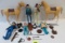 Vintage 1960s Marx Johnny West Action Figure Lot Inc. Various Figures, Horses and Accessories