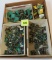 Massive Grouping of Vintage HO Scale Miniature Metal / Lead Soldiers