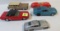 Lot of (5) Vintage Tin Friction Vehicles Inc. James Bond Astin Martin