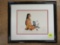 Framed Disney's Pocohontas Serigraph Animation Art Cell