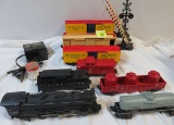 Vintage 1950s Lionel Train Grouping  with Steam Locomotive #2065