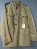 WWI Era US Military Officer's Tunic (36th Infantry Div Captain in Chemical Warfare)