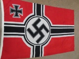 Scarce WWII Nazi Kreigsmarine (Navy) Battle Flag