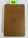 Original 1924 (BSA) Boy Scouts of America Handbook for Scoutmasters