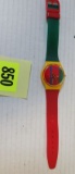 Original Vintage McGregor Pop Swatch Wrist Watch