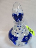 Beautiful Joe Rice Art Glass Perfume Bottle Paperweight