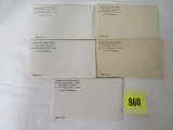 Lot of (5) 1968 Uncirculated US Coin Sets