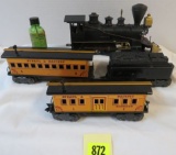 Vintage Marx Train Grouping, Inc. Locomotive and Tender