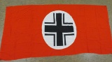 WWII German Nazi Tank or Vehicle Identification Flag w/ Balkan Cross