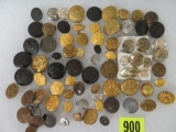 Collection of WWI and WWII Military Buttons