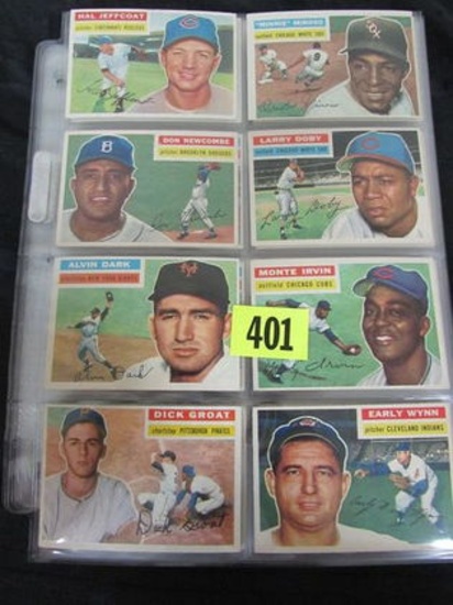 Lot (78) Diff. 1956 Topps Baseball Cards