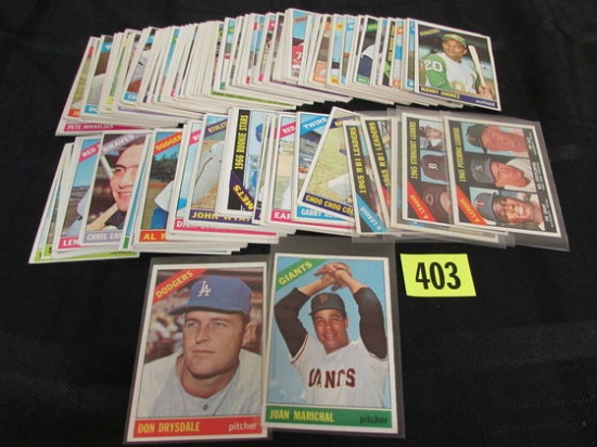 1966 Topps Baseball Lot (150+)