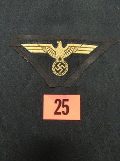 Wwii Nazi Kriegsmarine Bevo Cloth Patch