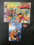 Marvel Comics Lot Of (3) Bronze Issues