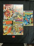 Marvel Bronze Lot Of (5) Mixed Books