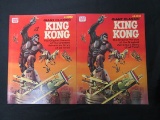 King Kong Lot Of (2) Whitman Giant Comics