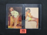 Pin-up Mutoscope 1940's Arcade Cards