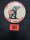 1950's For A Better Dc/join Gop Button
