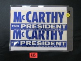 Mccarthy For President (1968) Stickers