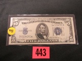 Series 1934 D $5.00 Silver Certificate