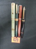 Lot Of (4) Antique Fountain Pens