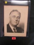 Excellent Franklin Roosevelt Portrait Photo