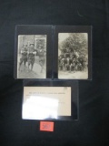 Group Of (3) Us Wwi Postcards