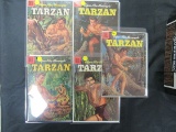 Tarzan Group Of (5) Dell Golden Age Issues