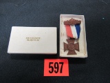 Civil War Wrc/gar Membership Medal