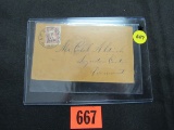 Civil War 9/10/1863 Postal Cover